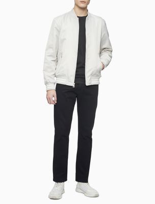 calvin klein nylon bomber jacket