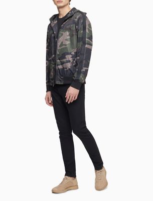 calvin klein camo jacket