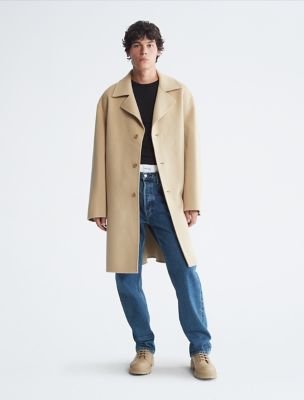 Standards Double Faced Wool Overcoat