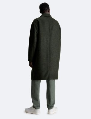 Boucle Twill Coat | Calvin Klein® USA