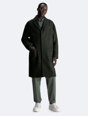 Boucle Twill Coat