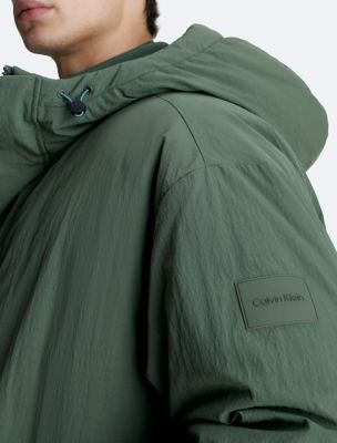 Crinkle Nylon Down Parka | Calvin Klein® USA