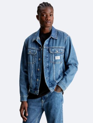 Calvin Klein Men's 90s Denim Trucker Jacket
