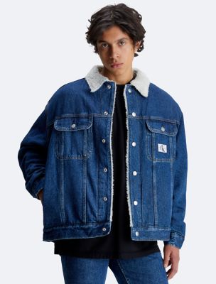 Calvin Klein Men's 90s Denim Trucker Jacket
