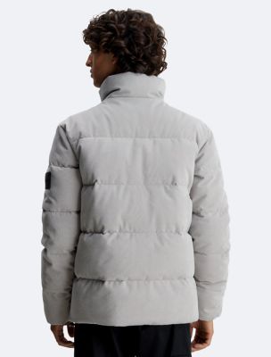 Cream corduroy clearance puffer jacket