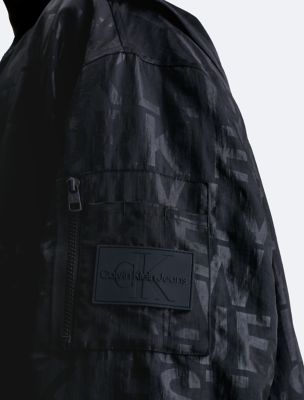 Calvin Bomber Klein® | Allover Logo USA Jacket