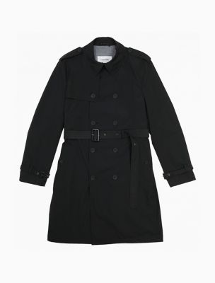 calvin klein trench coat mens