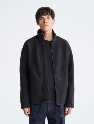 Calvin klein jeans shop polar fleece puffer jacket