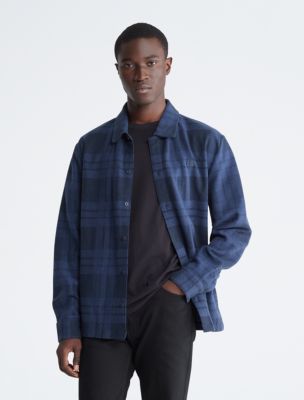 Khakis Plaid Shirt Jacket Calvin Klein Canada