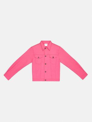 pink calvin klein jacket