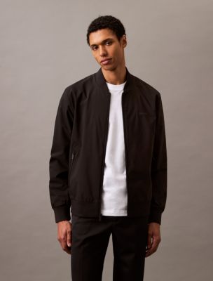 Calvin klein reflective hot sale bomber jacket