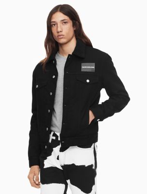 calvin klein sherpa trucker jacket