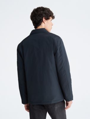 Nylon Shirt Jacket, Black Beauty