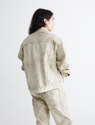 Standards Concealed Placket Jacket, Nettle Marble Dye