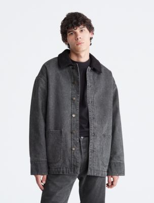 Sherpa Denim Chore Coat | Calvin Klein® Canada