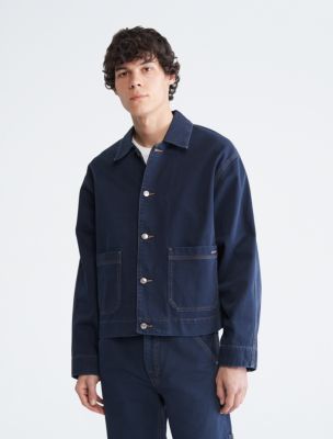 Khakis Workwear Shirt Jacket | Calvin Klein