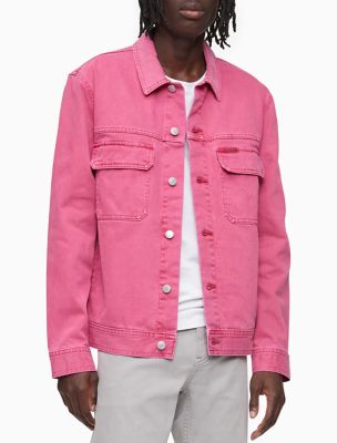 Garment-Dyed Utility Trucker Jacket, Innuendo