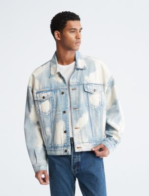 Denim Short-Sleeve Trucker Jacket