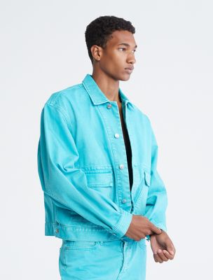 Calvin klein jeans hot sale trucker jacket