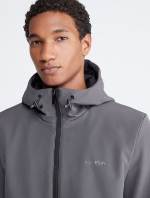 Calvin Klein Men's Classic Hooded Stretch Jacket, Black, Small : :  Clothing, Shoes & Accessories