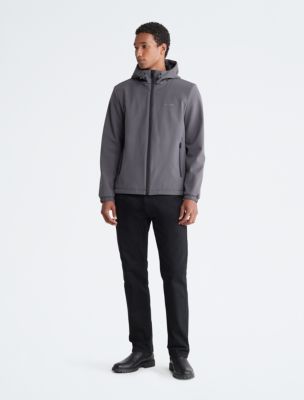 Calvin Klein Modern Fit Soft Shell Jacket With Fleece Back, All Sale