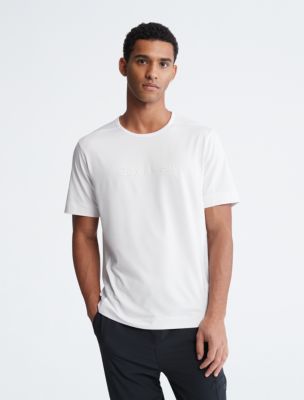 CK Sport Crewneck Short Sleeve T-Shirt, Bright White