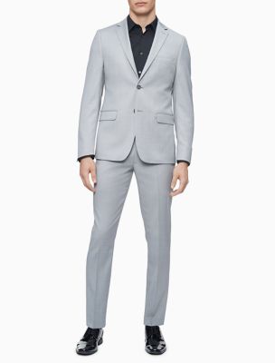 calvin klein grey blazer