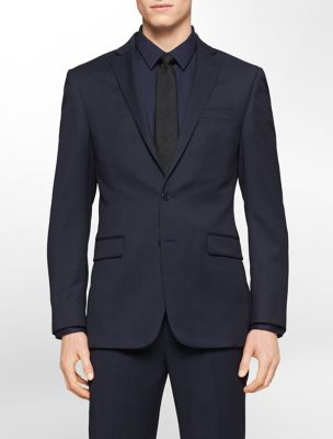 calvin klein slim fit suit jacket