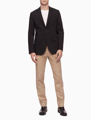 calvin klein 2 button blazer