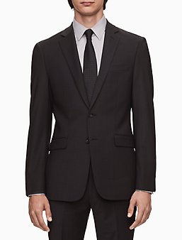 Michealboy Mens 2-Piece One Buttons Slim Stretch Suit Blazer and Pant