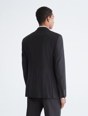 Slim Fit Black Suit Jacket Calvin Klein