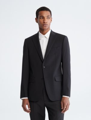 Slim Fit Black Suit Jacket Calvin Klein