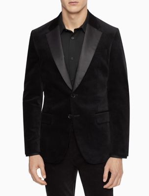 calvin klein velvet jacket