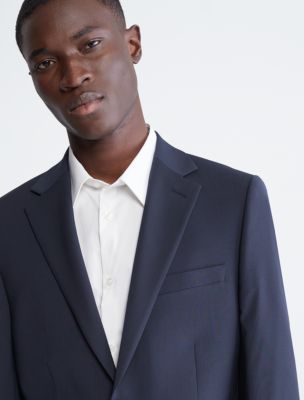 Skinny Fit Navy Suit Jacket