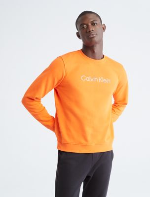 Calvin klein hot sale men's logo sweatshirt