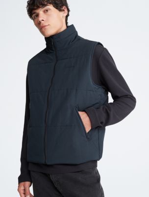 Mock Neck Puffer Vest | USA Calvin Klein®