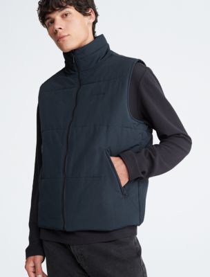 Calvin klein navy modern best sale fit packable quilted jacket