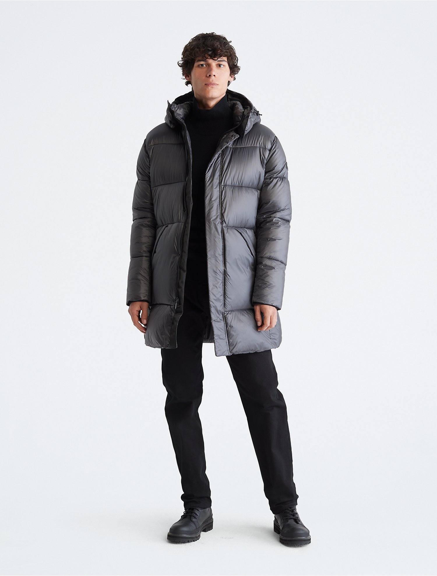 legering West Echt Long Puffer Jacket | Calvin Klein