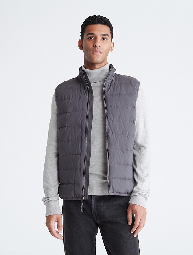 Mock Neck Puffer Vest | Calvin Klein® USA