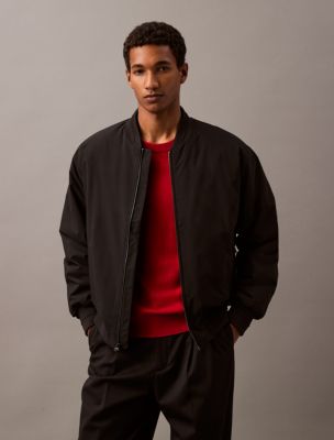 Calvin klein mens bomber jacket on sale