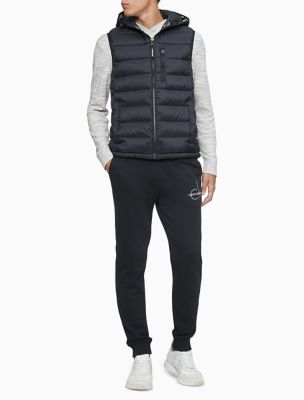 calvin klein hooded vest