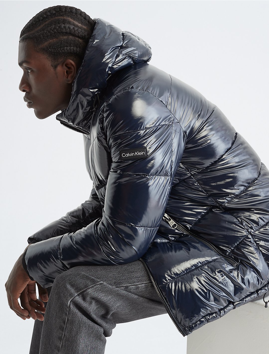 in beroep gaan winnaar vallei Full Zip Hooded Puffer Jacket | Calvin Klein