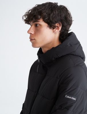 Full Zip Hooded Puffer Jacket Calvin Klein