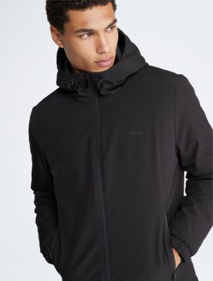 Calvin Klein Performance Jacket Pullover Hood, ½ Zip (M) Black