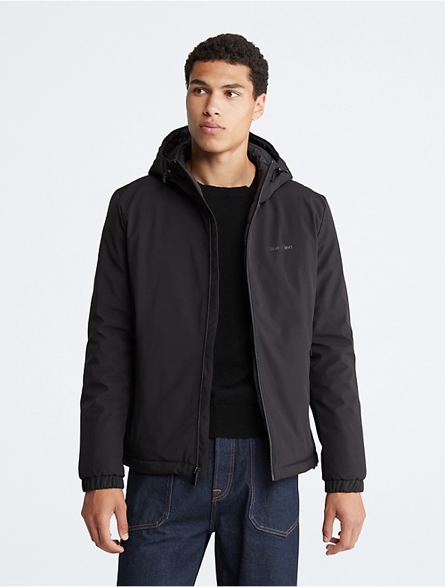 Mock Neck Puffer Jacket | Calvin USA Klein®