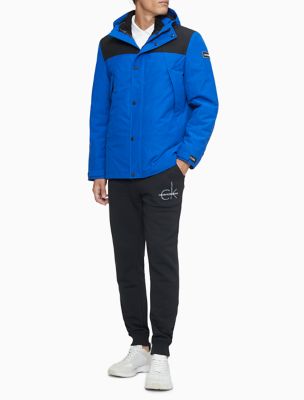 calvin klein hooded jacket