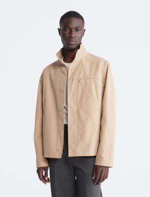 Stand Collar Field Jacket, Cornstalk