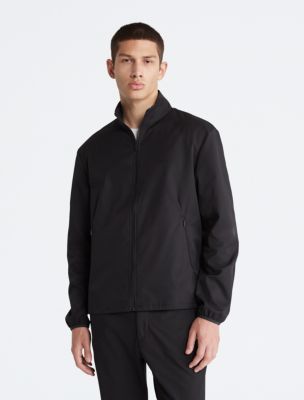 Athletic Zip Jacket, Black