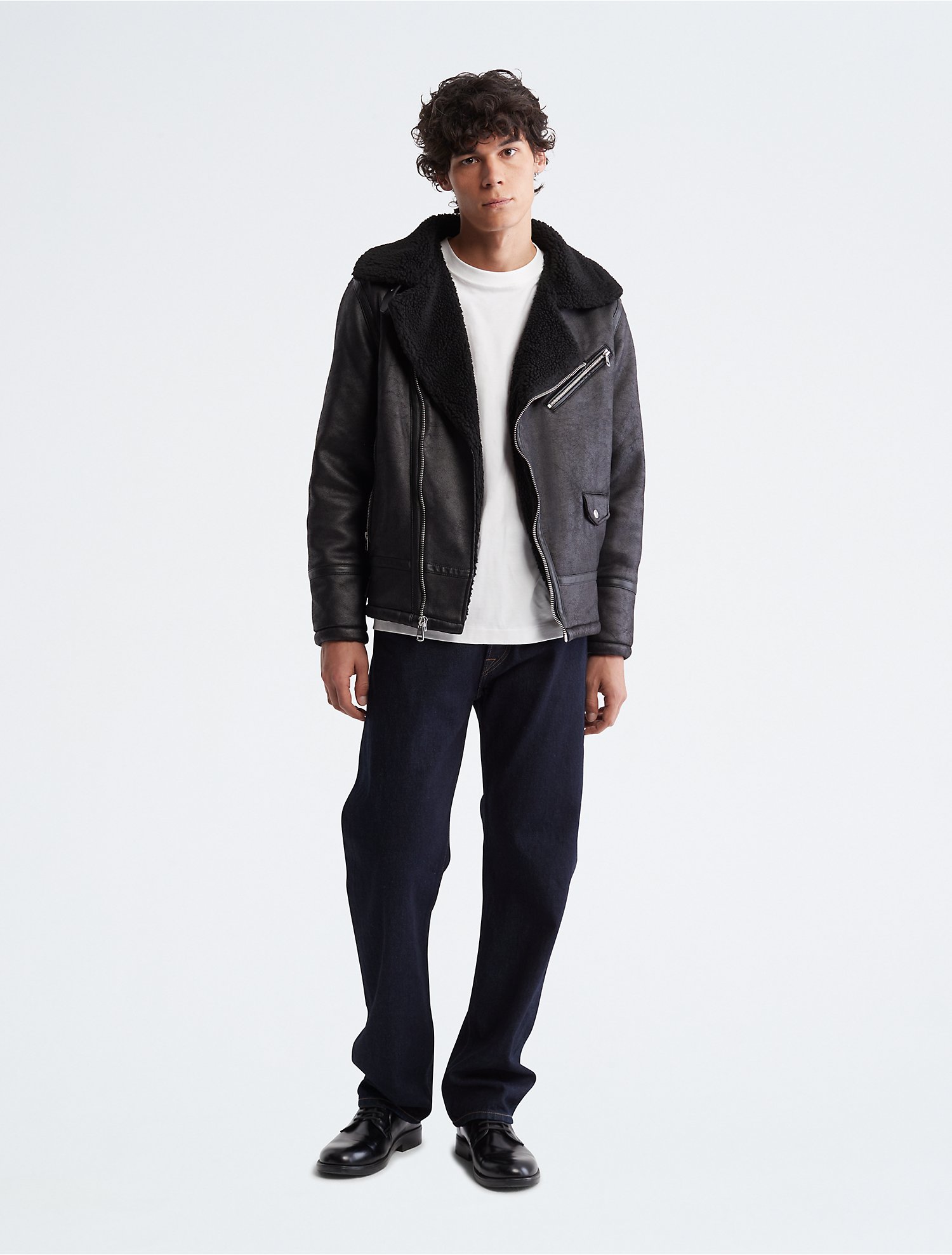 Faux Shearling Jacket | Calvin Klein® USA