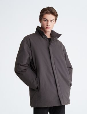 Cotton Nylon Blend Coat